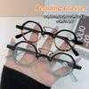 Advanced Personalized Small Round Frame Hd Reading Glasses Eye Protection Pressure-Resistant And Durable Far Sight Eyeglasses