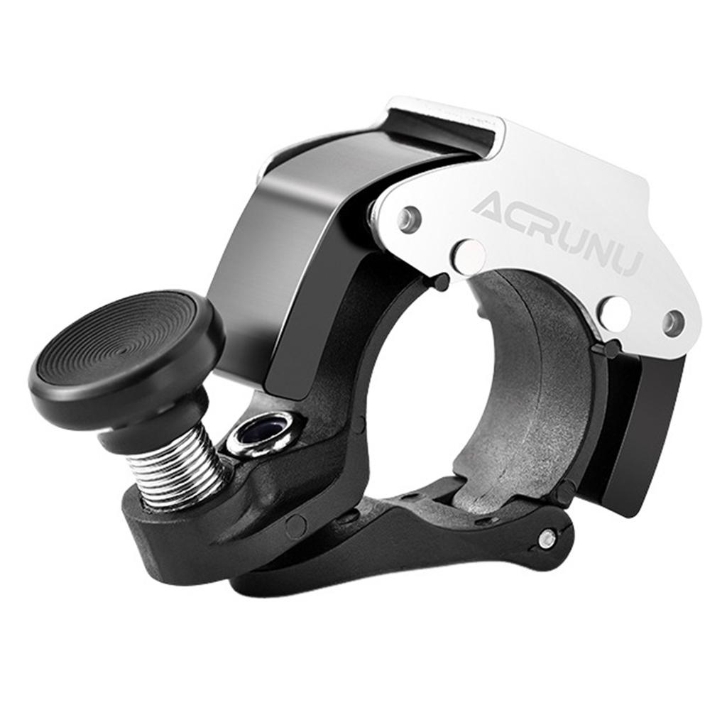 Aluminum Alloy Bicycle Bell Ring Cycling Handlebar Bell Crisp Sound Horn Outdoor Riding Mountain Bike Bell Road Bike Accessories