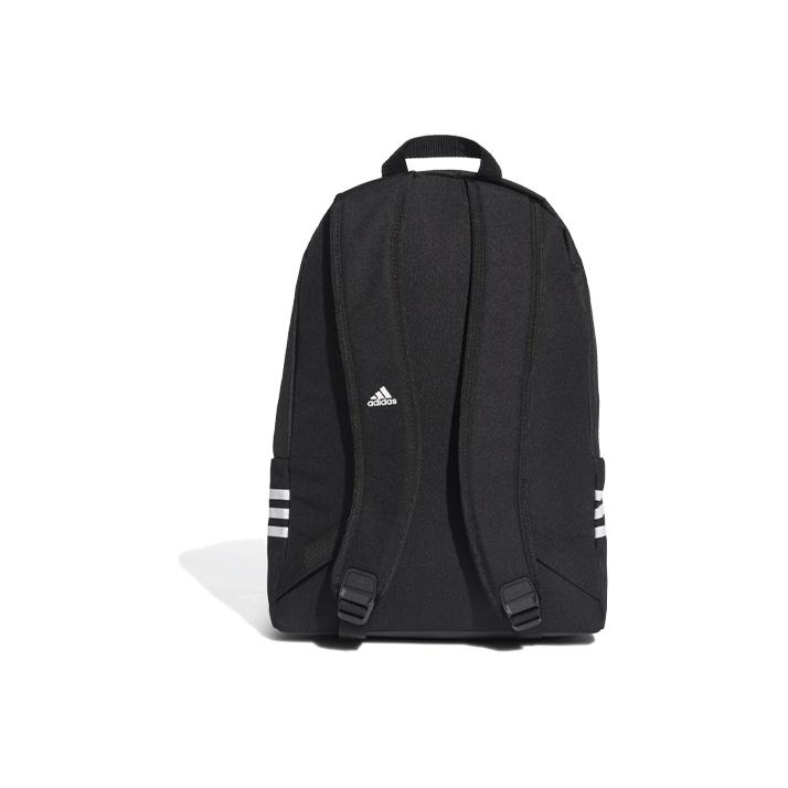 Adidas Classic Three Stripes Polyester Backpack Unisex Backpacks Black FT6713