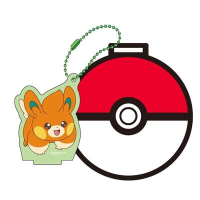 Брелок-подставка Pokemon Coaster Pawmi Япония НОВЫЙ