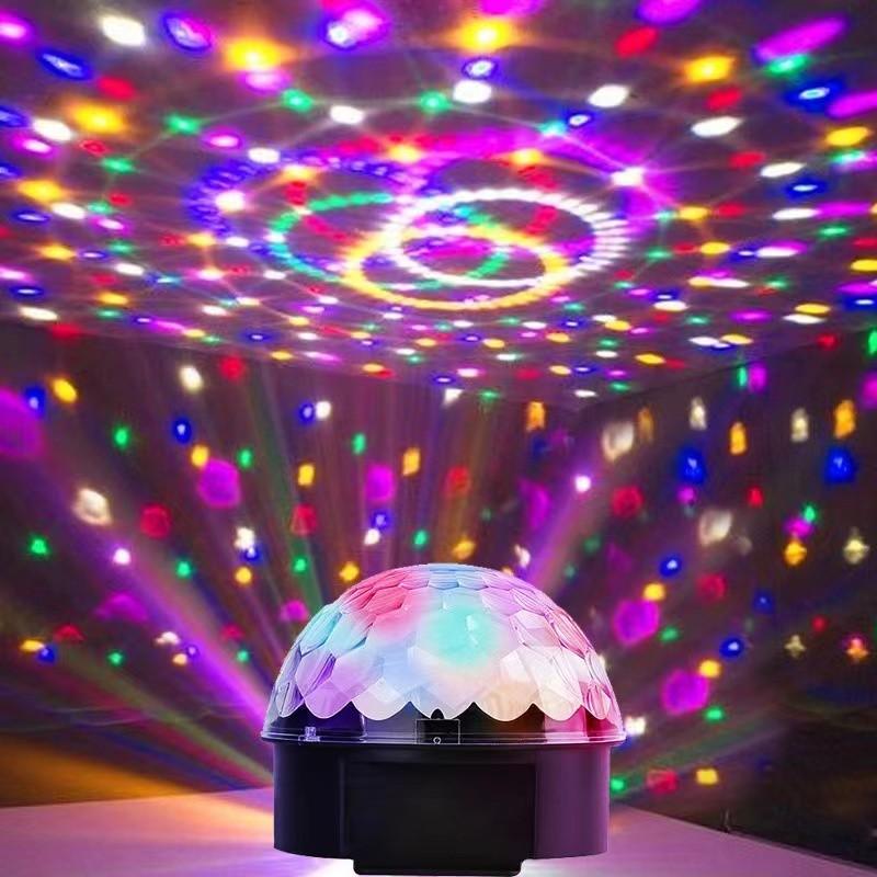 Светодиодный хрустальный волшебный шар диско-шар party lights портативный волшебный сценический party light Хэллоуин украшения бар свадьба стробоскоп