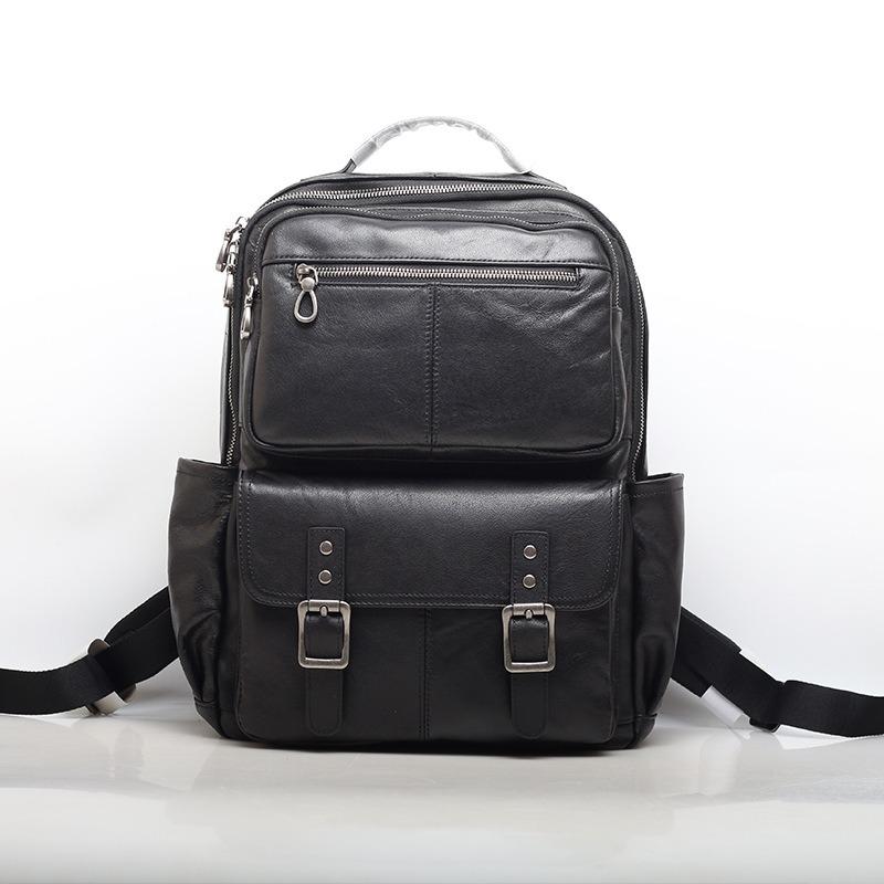 Стильный женский рюкзак Zency из натуральной кожи большой вместимости для женщин