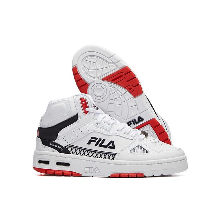 Fila Женские кроссовки Teratach High Top Белый/Красный/Черный F12W111211FWN