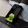 Чехол для телефона Кермит Лягушонок Закаленное Стекло Для IPhone 16 13 14 12 15 11 Pro Max Plus Mini X XR SE2020 Coque