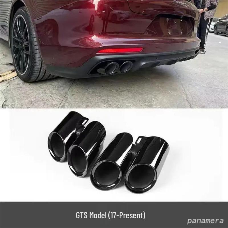 17-23 Porsche Panamera Квадровые насадки на выхлопные трубы - Модифицированные Новые Специальные Трубы