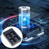 Высокоэффективные USB-концентраторы для зарядки 9-вольтовых NiMH аккумуляторов, зарядные адаптеры с отдельными слотами, зарядная станция.