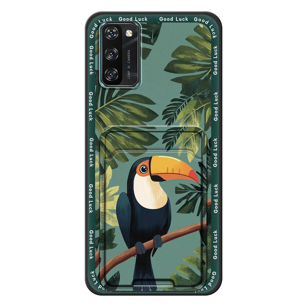 Shockproof Anti-dust Phone Case For Blackview A100 Back Cover Cute Anti-knock Card Bag Protective Dirt-resistant Cover