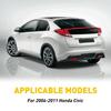 Стойки кузова, накладки на стойки, отделка дверей из углеродного волокна для Honda Civic Sedan 2006-2011