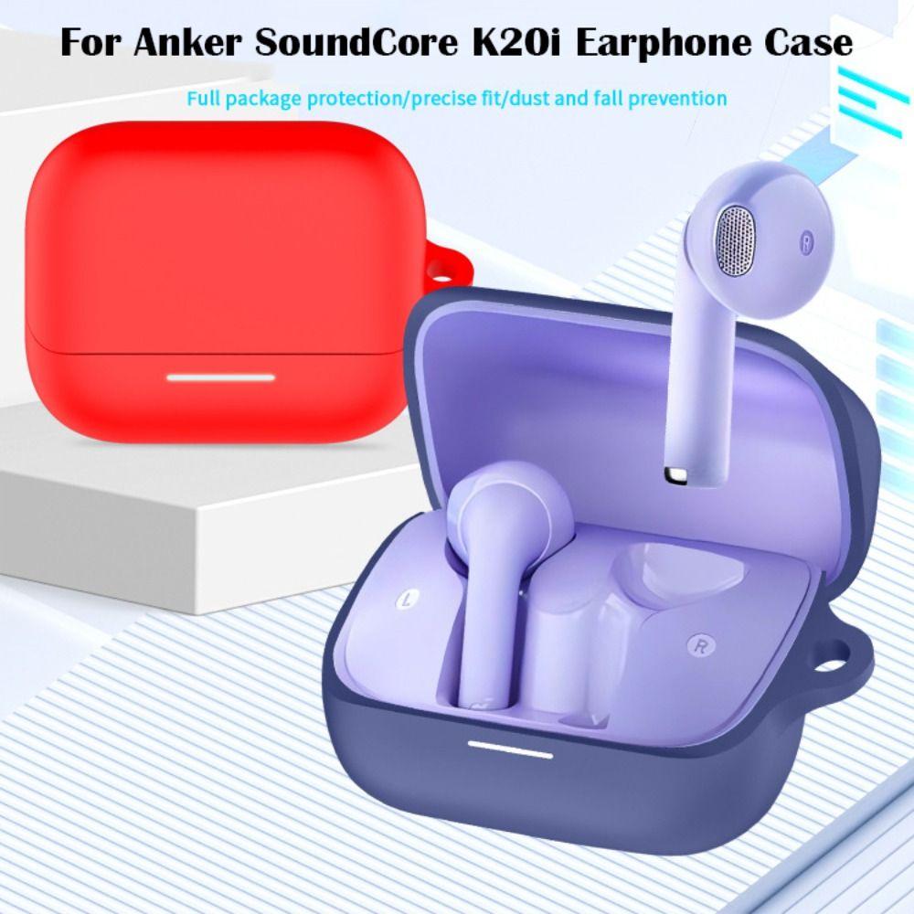 Dustproof Earbuds Accessories Bluetooth Headphone Protective Cover for Anker Soundcore K20i