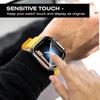 Защитная пленка и чехол для Apple Watch 45мм 40мм 44мм 41мм 42мм 38мм PC Чехол+Стекло Пленка Изменить на Ultra Series 9 8 7 6 5 4 3 SE
