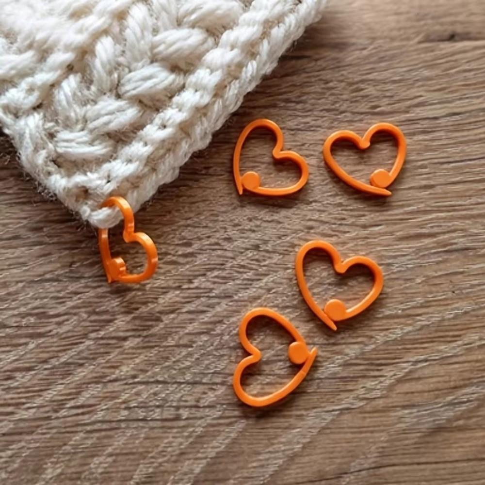 10/20/30PCS Plastic Knitting Stitch Markers Reusable Knitting Needle Clips Crochet Supplies