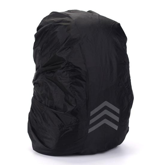 Waterproof Backpack Rain Cover with Reflective Strips Wear-Resistant UV-Proof Night Visibility Backpack Protector Cover