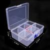 Plastic Storage Box Small Parts Box Nail Storage Plastic With Lid Elements Can Be Disassembled Jewelry Tool Parts Organizer