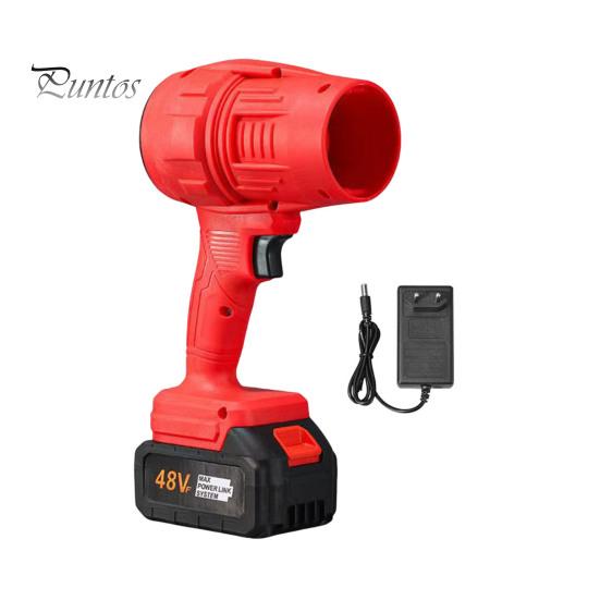 Беспроводной мощный реактивный вентилятор с высокоскоростным бесщеточным двигателем мощностью 1050 Вт, работающий от аккумулятора, ручной канальный турбовентилятор высокой мощности