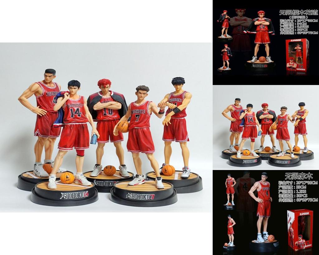 Высококачественная коллекция моделей GK Infinite Slam Dunk из ПВХ с ключевыми персонажами аниме