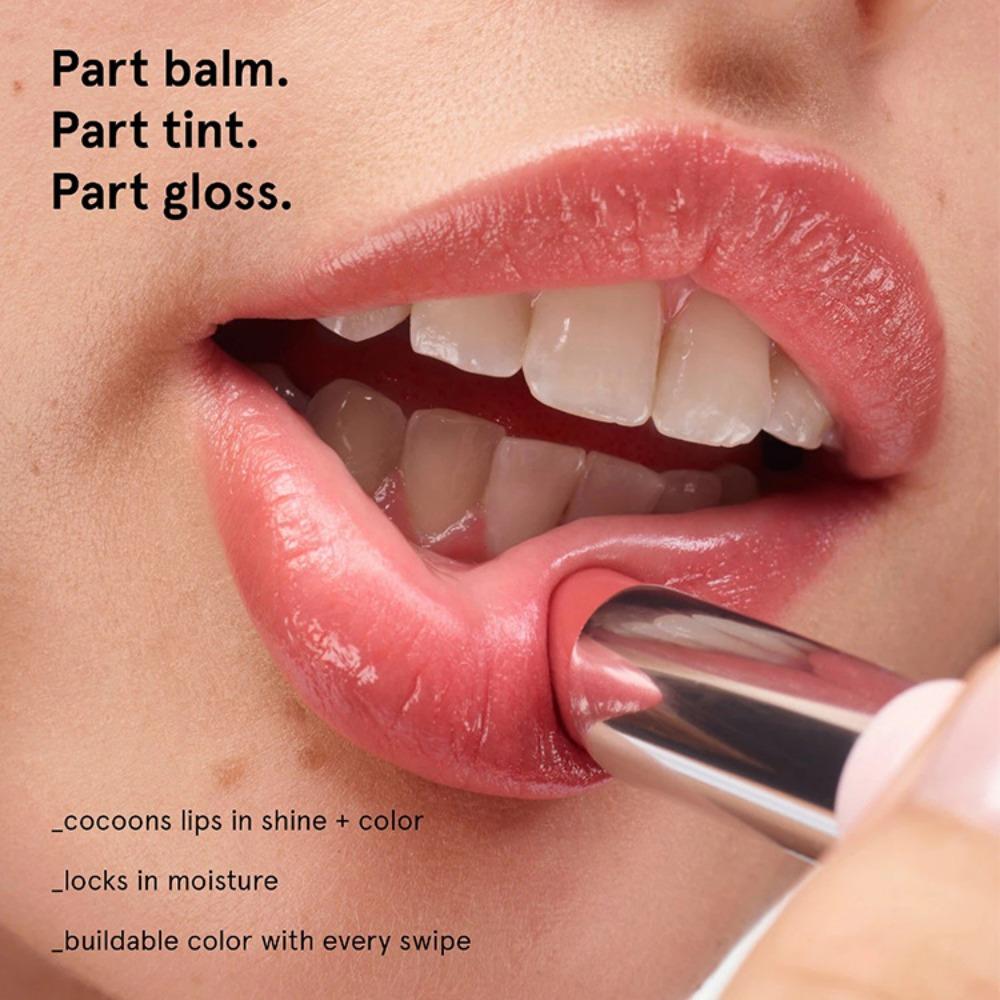 MLSMILE Pink Tube Lipstick, долговечная увлажняющая и увлажняющая помада, отбеливающая и легко окрашиваемая шестицветная помада