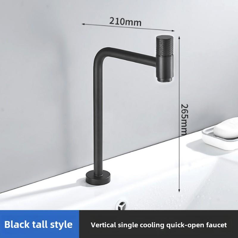 304 нержавеющая сталь кухонный однорычажный вертикальный смеситель для охлаждения, раковина для мытья овощей, раковина для мытья рук, однорычажный смеситель