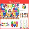 Фантастические украшения для дня рождения Roblox Rainbow Friends для тематической вечеринки