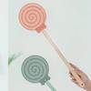 2Pcs Lollipop Fly Swatter Long Handle Heavy Duty Lightweight Hangable Wide Fine Mesh Indoor Outdoor Manual