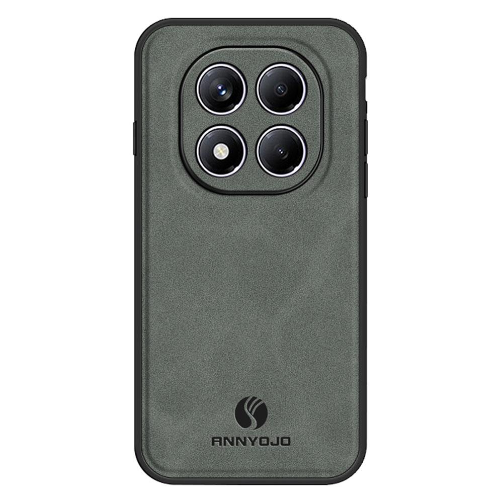 ANNYOJO Чехол для Xiaomi Redmi Note 14 Pro 4G из ПУ кожи+ПК+ТПУ, противоударная задняя крышка для телефона