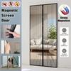 Магнитная штора-дверь на сетке от комаров и насекомых Магнитное уплотнительное устройство для оконных и дверных сеток
