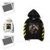 Off Co White Virgil Abloh Pyrex Vision Coat Religion Long Sleeve Hoodie Unisex