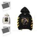 Off Co White Virgil Abloh Pyrex Vision Coat Religion Long Sleeve Hoodie Unisex