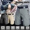 IX7 City Tactical Military Camouflage Shorts Outdoor Multi Pockets Hiking Shorts Pants Sports Trekking Training Cargo Shorts