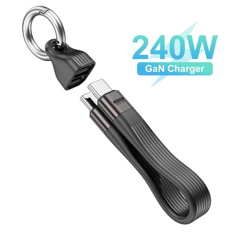 13 см USB4 Кабель для PD240W Power Delivery и 40 Гбит/с Передачи Совместимый 8K Видео Передача