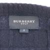 Burberry Made In Japan Sanyo Shokai Wool Blend Golf Long Sleeve V Neck Sweater Men's Used