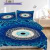 Lotus Eye Mandala Spiritual Harmony Bedding 1 Duvet Cover 2 Pillowcase Without Core Without Core Christmas Birthday Gift