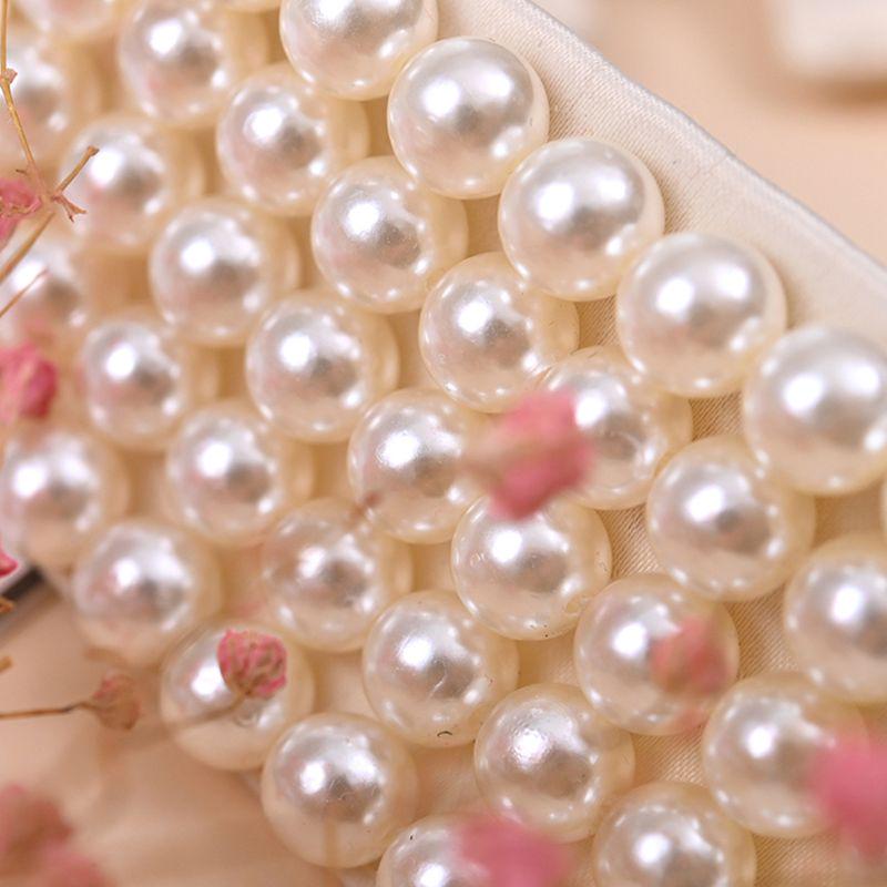 Женский ретро-свадебный бисер ручной работы, искусственный жемчуг, слои, нагрудник, лацкан, искусственный воротник, ювелирные изделия, съемное ожерелье, чокер, тканевый аксессуар