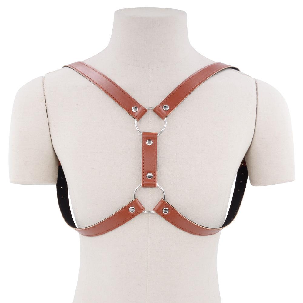 Мужская одежда из искусственной кожи для связывания, сексуальная одежда для ночных клубов, реквизит для выступлений на сцене, секс-товары для взрослых