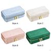 Velvet Jewelry Box Mini Earrings Holder Beautiful Rings Organizer Storage for