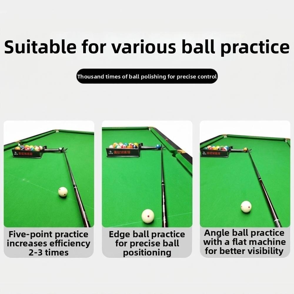 High Efficiency Billiard Pool Rack Billiard Sideball/Angleball Practice