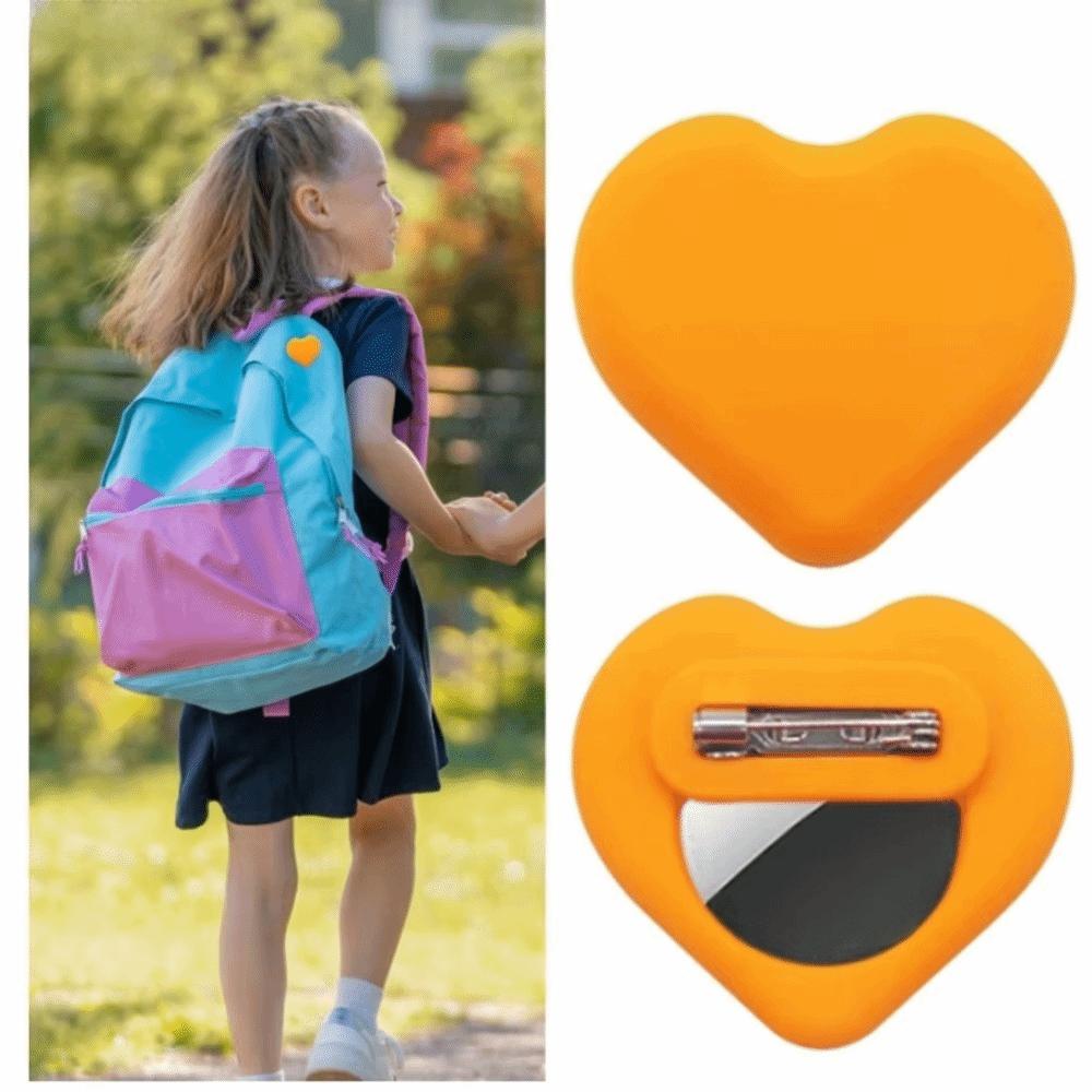 Heart-shaped Protective Cover Tracker Protective Cover Shell For Kids Elderly Clothing