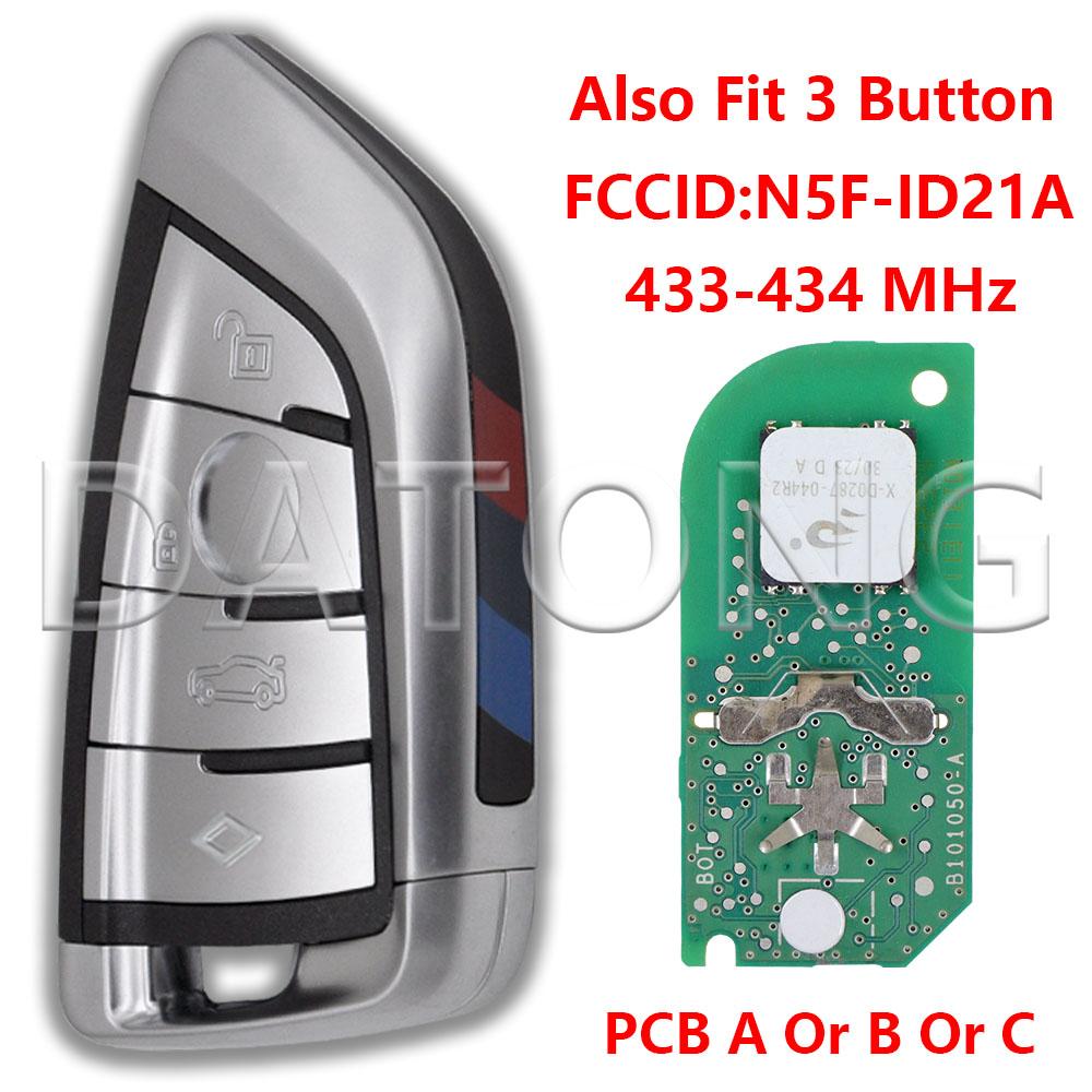 Datong OEM PCB N5F-ID21A ID49 433-434MHz Proximity Car Remote Key For BMW G01 G02 G08 G11 G30 G31 G32 3 5 6 7 X3 X5 X7 G Series