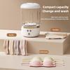 Wireless Mini Washing Machine Large Capacity Easy To Use Rechargeable Automatic Baby Clothes Underwear Laundry Machine