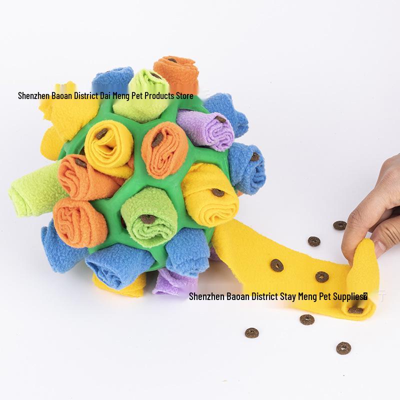 Питомец Нюхай и Играй: Скрытый корм резиновый мяч игрушка для собак