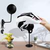 Wall Mounted Motorcycle Helmet Rack Space Aluminum Helmet Display Rack Helmet Holder Coats