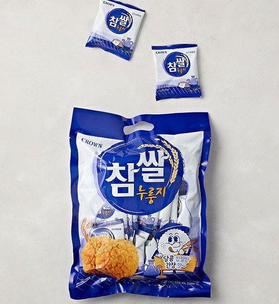 Crown Rice Nurungji Crackers 216G
