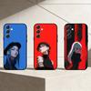 Чехол для телефона в стиле темного гота Для Samsung Galaxy A13, 21s, 22, 31, 32, 52, 53, 71, 72, 73, Мягкий черный чехол