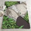 anime MMushishiI Throw Warm Soft Flannel Blanket Multiuse for Sofa Bed Camping Travel Nap
