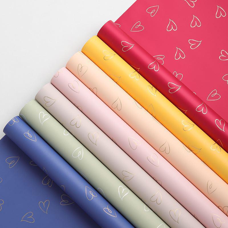 Водонепроницаемая оберточная бумага для букетов из свежих цветов с принтом «Cynthia Sweetheart» для флористов