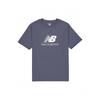 New Balance Футболка унисекс Графитовый черный AMT41654-GT