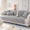 Four Season All Cotton Non-Slip Sofa Cushion Cotton Simple Modern Solid Color Cushion Universal Sofa Towel Cover Cover Cloth