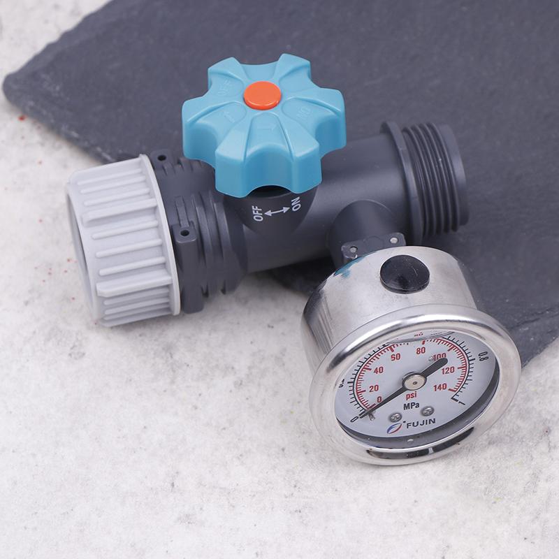 Pressure Regulator G3/4'' Adjustable Water Pressure Regulator Valve With Pressure Gauge Greenhouse Garden Irrigation Controller