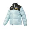 Fila Ski Series 4810 Snow Peak Goose Down Fashion Trendy Personalized Ski Sports Protective Warm Spliced Stand Collar Down Jacket A11W546921FLB