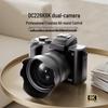 8K HD Беззеркальная Цифровая Камера с WiFi, Двойной Линзой и Сенсорным Экраном для Селфи и Видео.