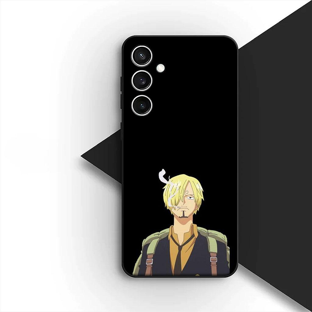 One Luffy Pieces Sanji Roronoa Zoro Silicone Phone Cover for Apple iPhone 17 Air 12 13 Pro Max Mini ProMax 7 + 8 Plus Soft Case
